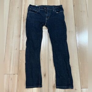 Dark Blue Denim Jeans